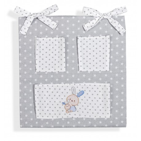 Bolsillero Cuna Interbaby - Family Azul