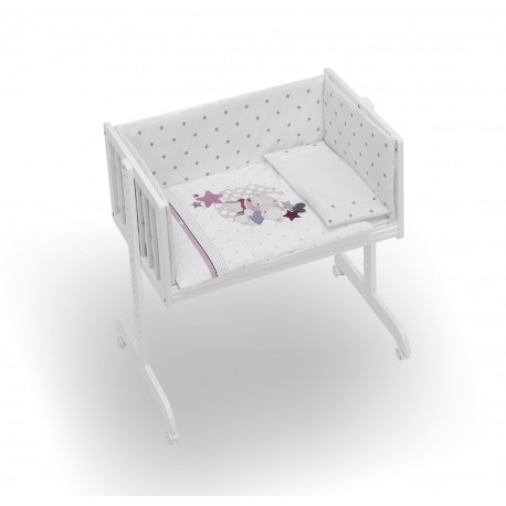 Minicuna de Colecho mibebestore - Amoroso Azul