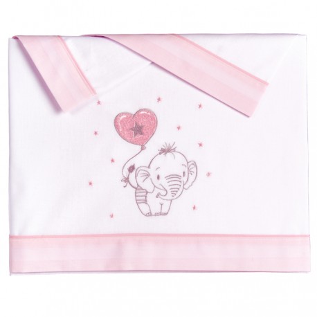 Sabanitas 100% Algodón Modelo Coello Gris