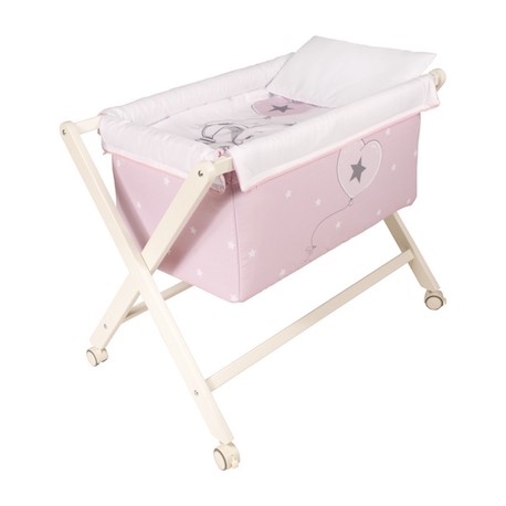 Minicuna tijeras plegable mitebestore-modelo Elefantino Azul