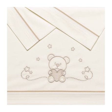 Sabanitas 100% Algodón Modelo Chicks Azul