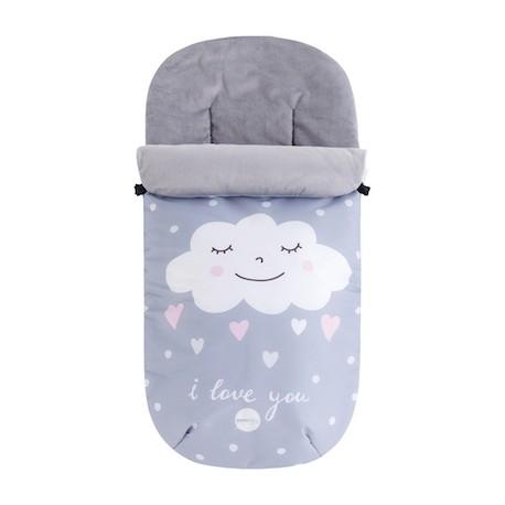 Saco de Entretiempo De Paseo mibebestore (Universal - Bugaboo - MacLaren) Modelo  Good night rosa