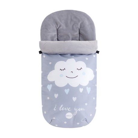 Saco de Entretiempo De Paseo mibebestore (Universal - Bugaboo - MacLaren) Modelo Nuvola rosa