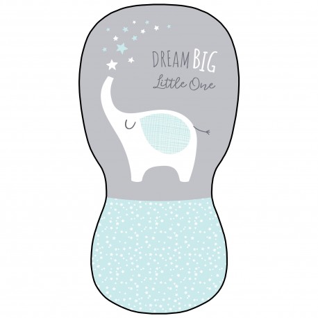 Colchoneta Silla  Paseo Universal Transpirable  Modelo 149 Elefantino Rosa 