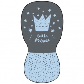 Colchoneta Silla  Paseo Universal Transpirable  Modelo Little Crown Azul