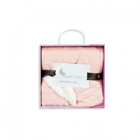 Manta Universo Azul- mibebestore