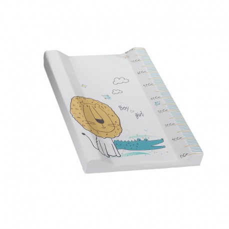 Cambiador Acolchado Plastificado - Modelo Leon 70cm