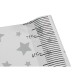 Cambiador Acolchado Plastificado - Modelo Estrellas gris 80 cm
