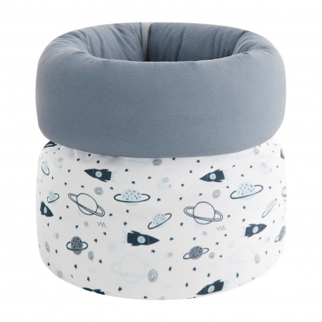 Cesta redonda acolchada - Modelo Lunaire