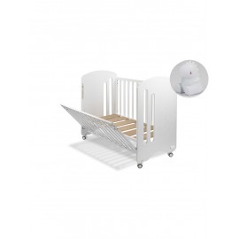 Cuna Lovely Premium con REGALO lampara quitamiedos  estrella azul