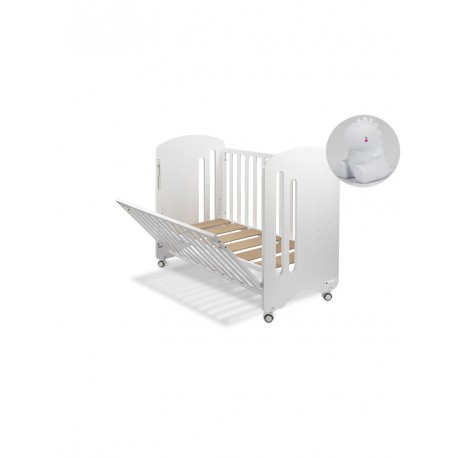 Cuna Lovely Premium con REGALO lampara quitamiedos  estrella azul