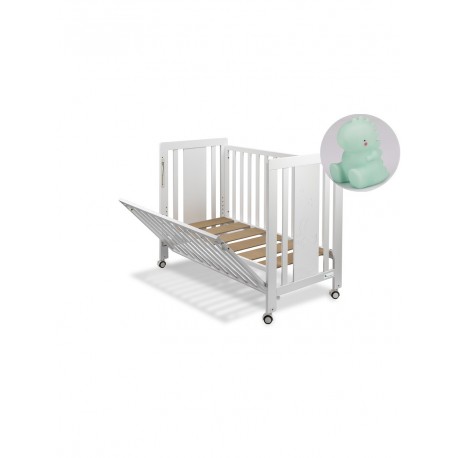 Cuna Moonet Premium con REGALO lampara quitamiedos uni blanco