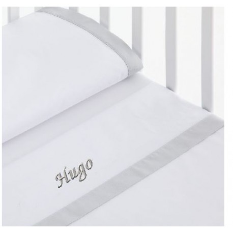 Sábana Algodón Cochecito 35x75 Personalizada